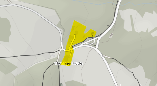 Immobilienpreisekarte Thueringer Huette Berggasthof